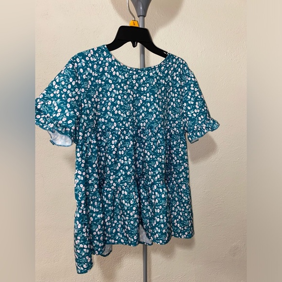 Floral flowy blouse - Picture 3 of 6